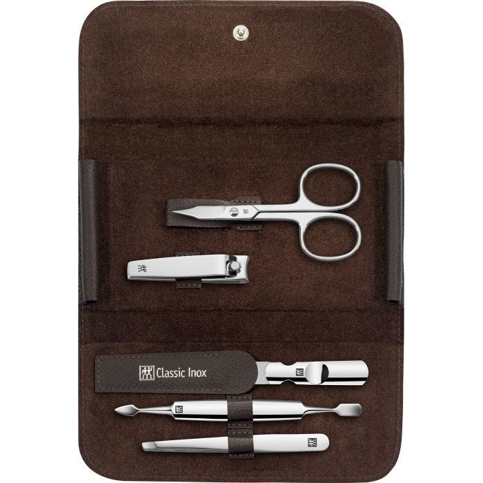 Manikúra Zwilling 5-dílná Classic Inox hnědá_1