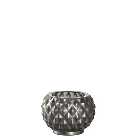 Svícen na čajovou svíčku POESIA stříbrný_0