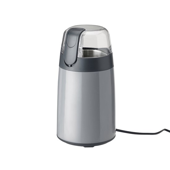 Elektrický mlýnek na zrnkovou kávu EMMA šedý_1