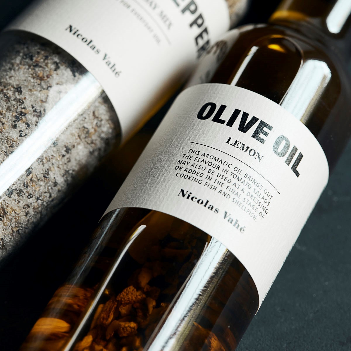 Dárková sada EVERYDAY sůl & pepř, olivový olej Lemon_1