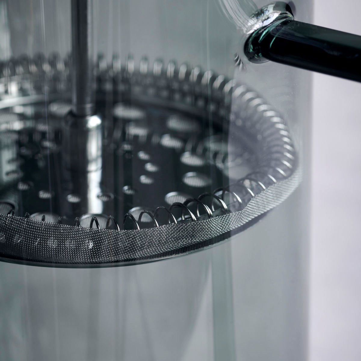 Konvice na čaj / kávu French press NURU kouřová 1 l_3