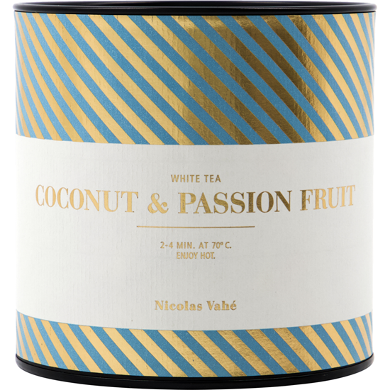 Bílý čaj COCONUT & PASSION s kokosem a marakuji Nicolas Vahé 100g_4