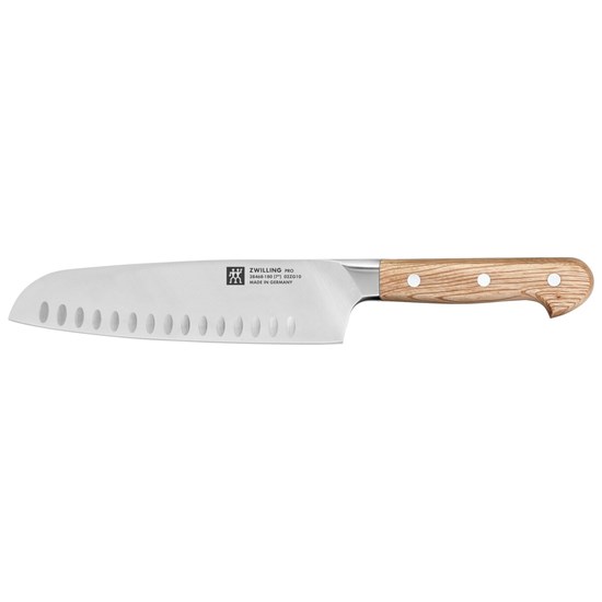 Nůž SANTOKU 18 cm PRO dub_0