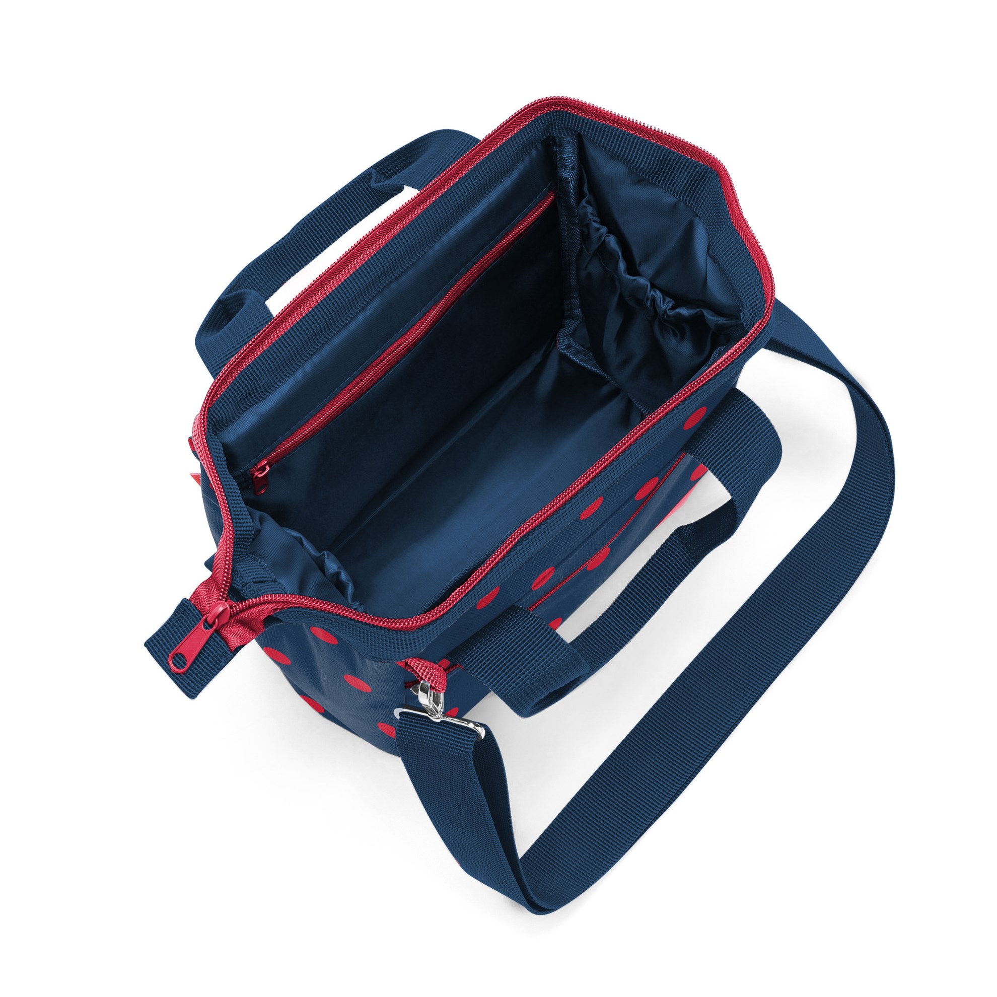 Taška přes rameno Allrounder Cross mixed dots red_0