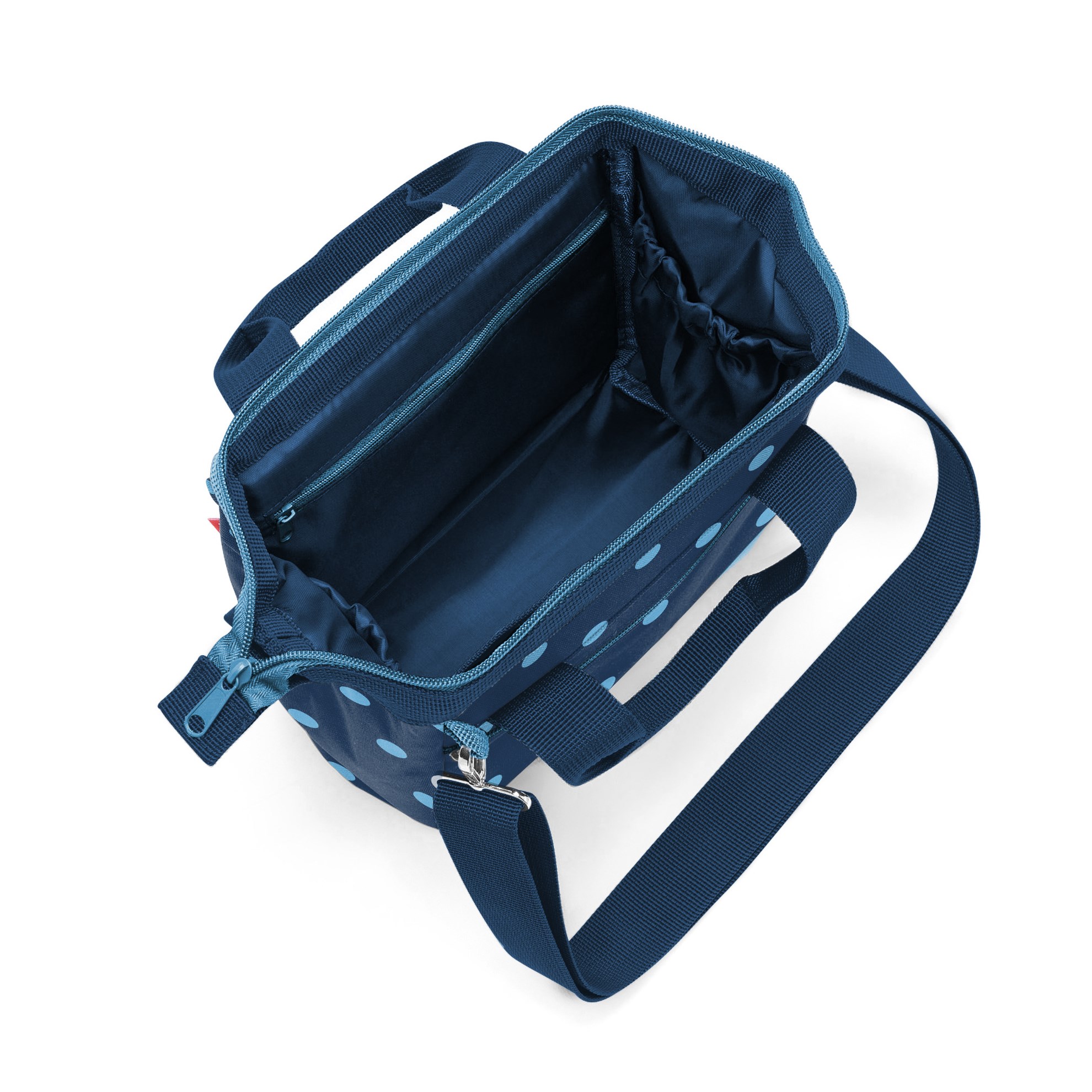 Taška přes rameno Allrounder Cross mixed dots blue_0