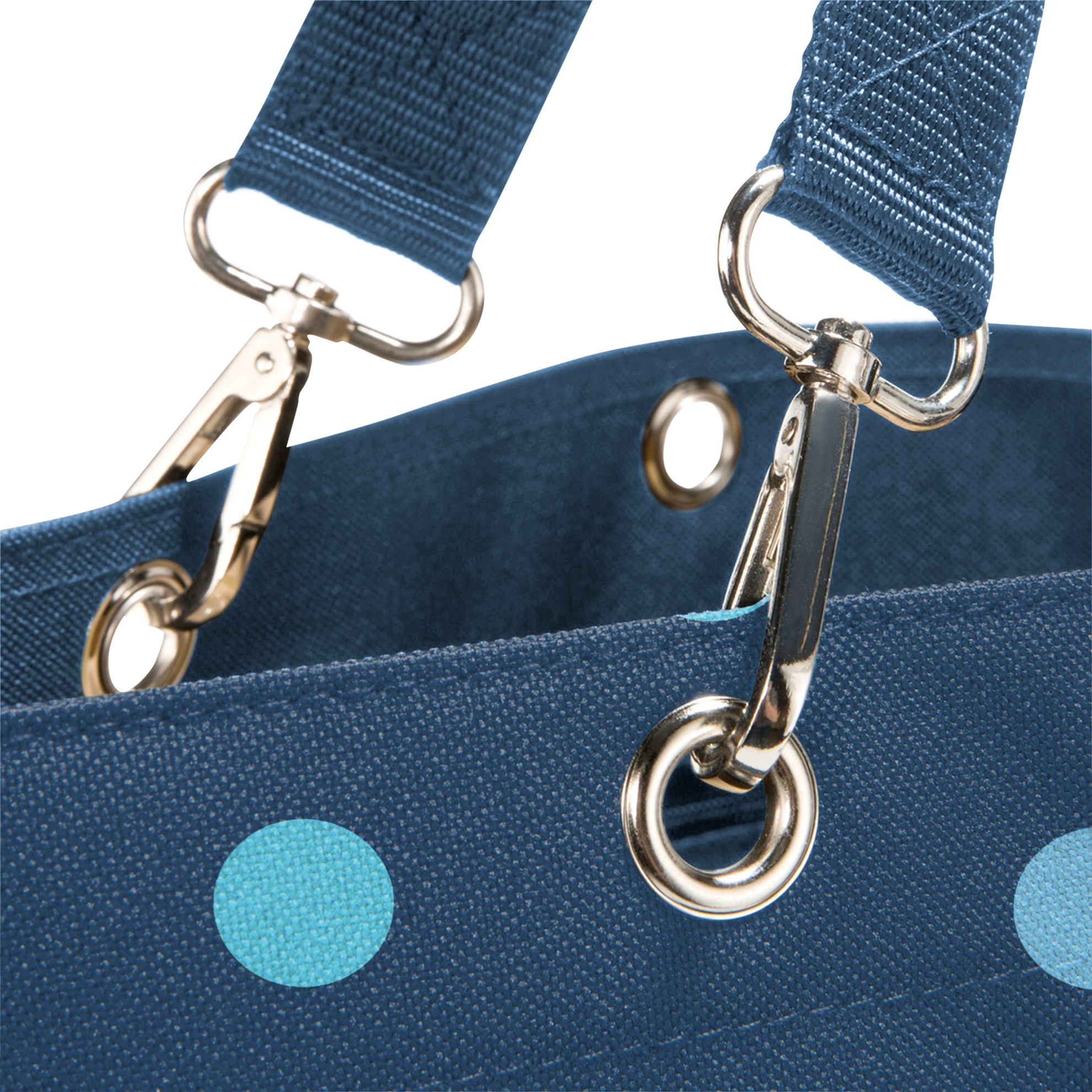 Nákupní taška Shopper XL mixed dots blue_0