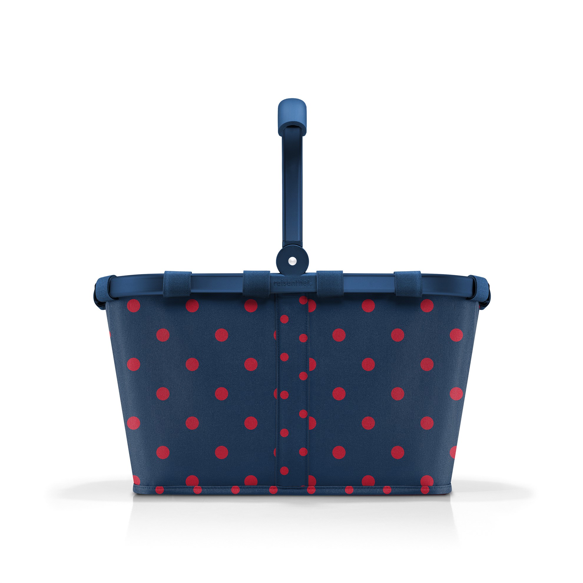 Nákupní košík Carrybag frame mixed dots red_0