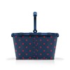 Nákupní košík Carrybag frame mixed dots red_0
