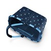 Nákupní košík Carrybag frame mixed dots blue_2