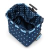 Taška na kolečkach Carrycruiser  frame mixed dots blue_1