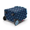 Taška na kolečkach Carrycruiser  frame mixed dots blue_2