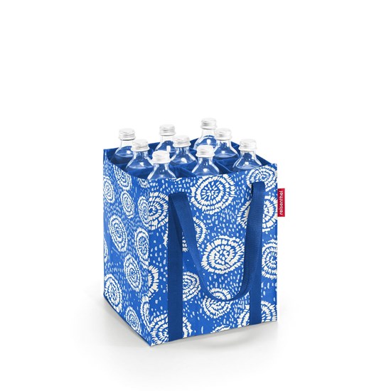 Taška na lahve Bottlebag batik strong blue_2