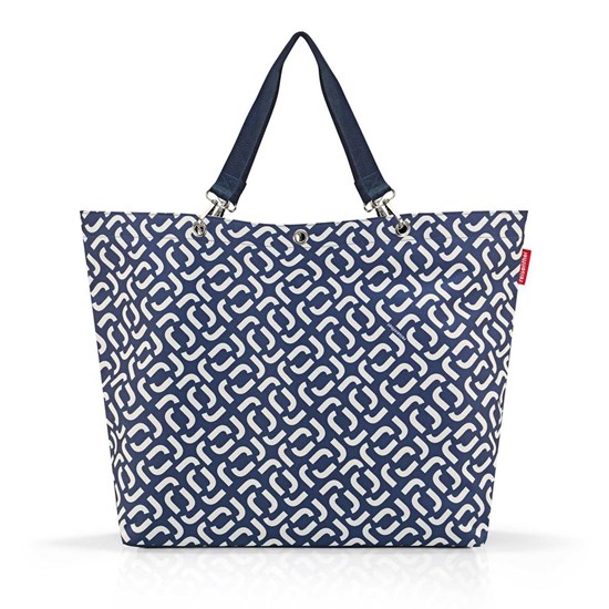 Taška přes rameno Shopper XL signature navy_6