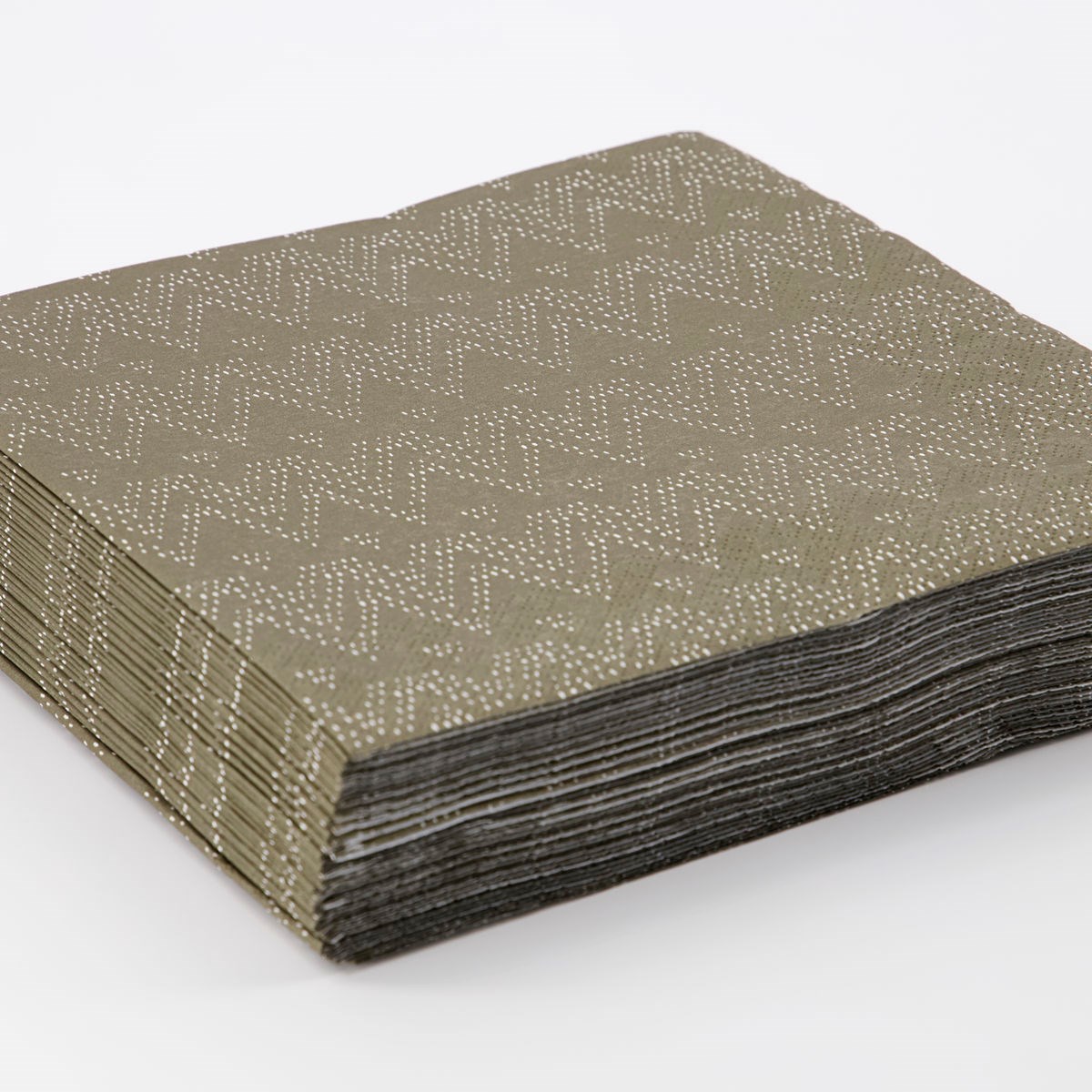 Papírové ubrousky SKI SET/40 ks tmavě zelené_1