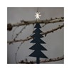 Obrázok z Vianočná ozdoba stromčeka s hviezdou TREE SET/3ks čierno zlatá