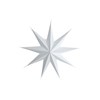 Obrázok z Papierová 9cípa hviezda STAR WHITE 60 cm biela