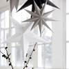 Obrázok z Papierová 9cípa hviezda STAR GREY 87 cm sivá