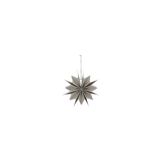 Obrázok z Papierová 12-cípa hviezda CAPELLA 20 cm perleťová