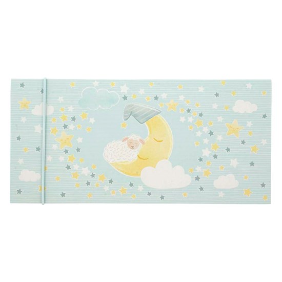 Dárková obálka 23x11 cm Schäfchen/bleu_1