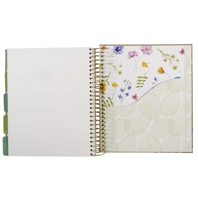 Sešit na recepty 19x22 cm Kraft-Blümche_1