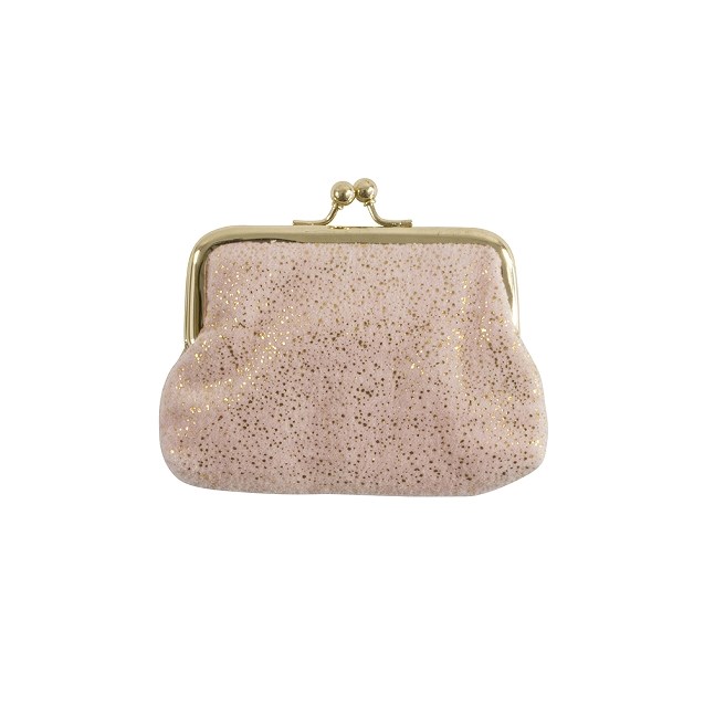 Sametová peněženka na drobné/taštička 11x8 cm Punkte_1