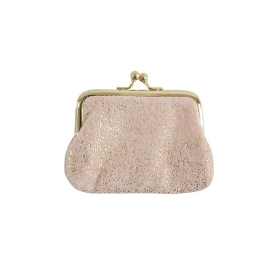 Sametová peněženka na drobné/taštička 11x8 cm Punkte_2