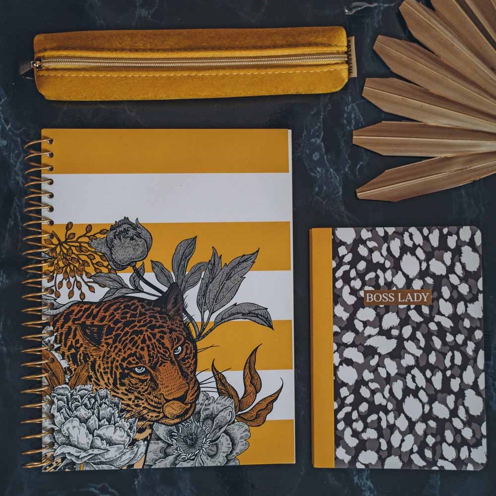 Sametové pouzdro/penál 18,5x3x2 cm/gelb_1