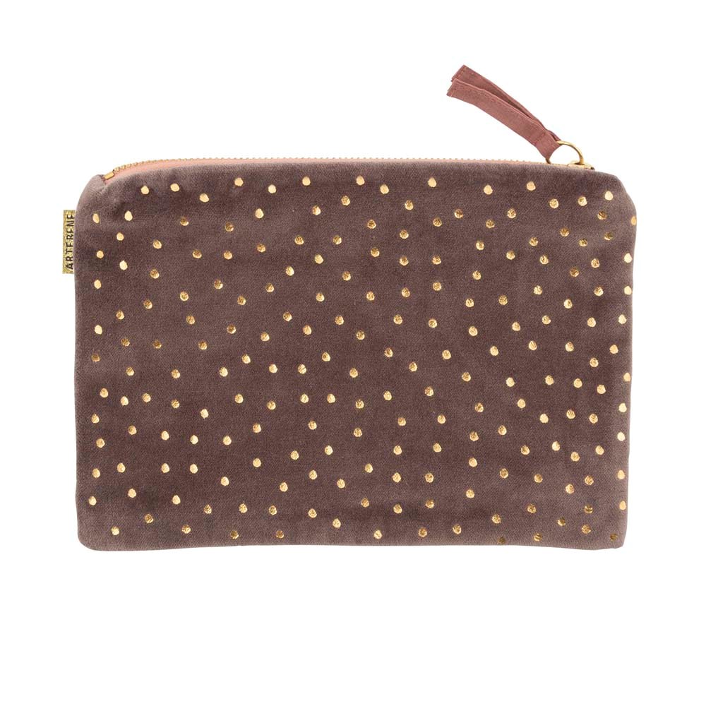 Sametová kosmetická taška 22x15 cm Sleepy eyes_0