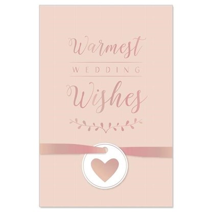 Svatební ražené přání s obálkou růžové_0
