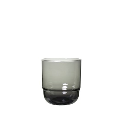 Sklenička na vodu Broste NORDIC BISTRO 200ml šedá_0