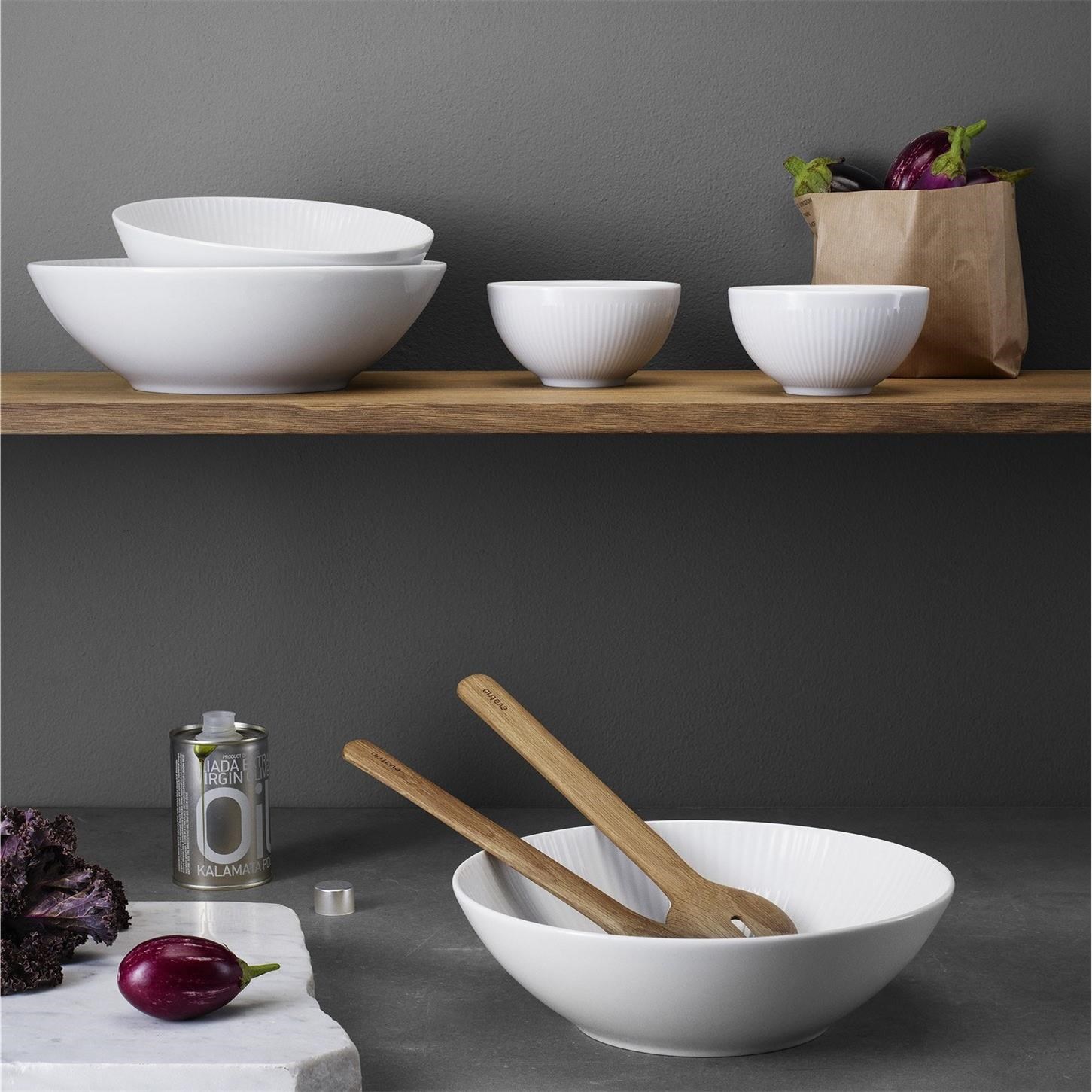 Servírovací příbor na salát OAK dobový_3