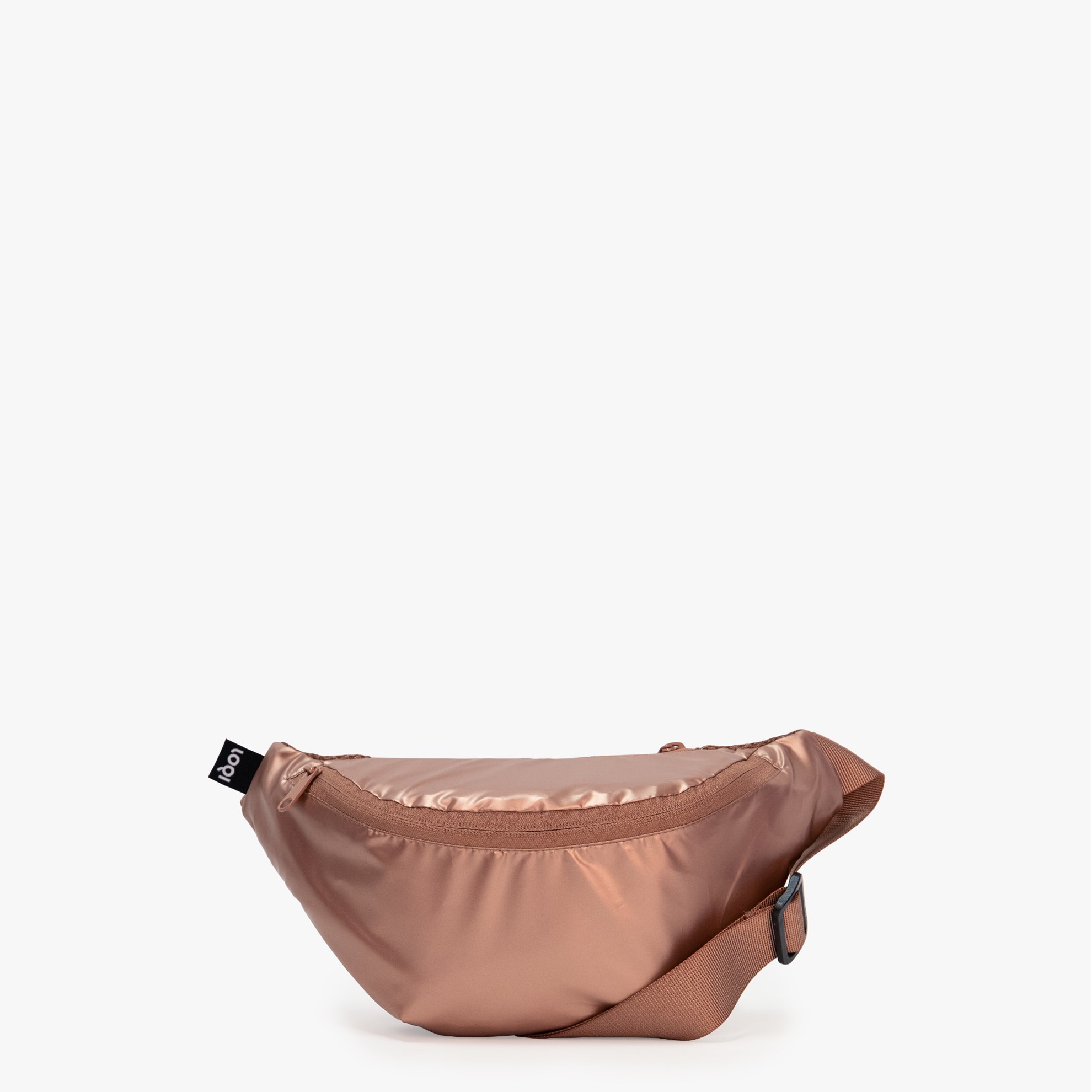 Ledvinka LOQI - BUMBAG METALLIC Rose Gold_0