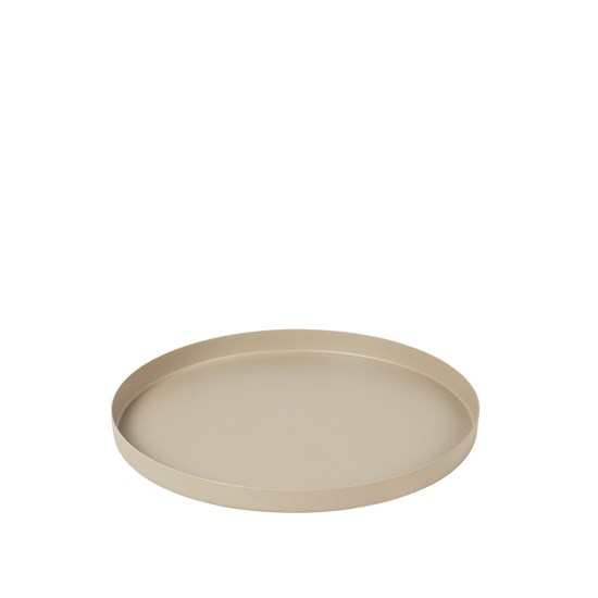 Kovový podnos /tác DONNA béžovošedý_0
