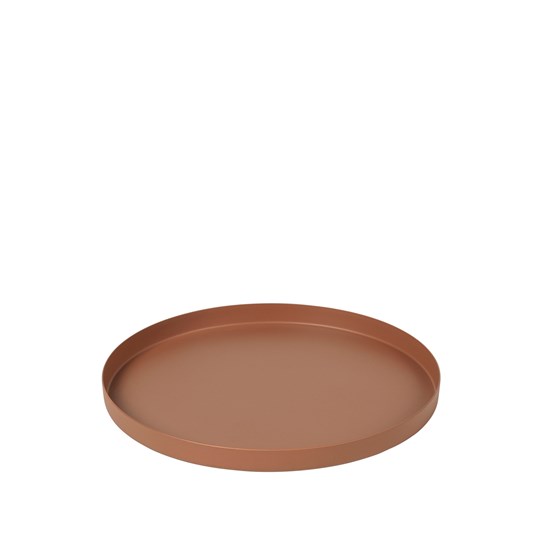 Kovový podnos /tác DONNA velbloudí hnědá_0