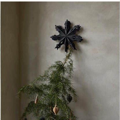 Obrázok Dekoračná vianočná hviezda - tmavo modrá
