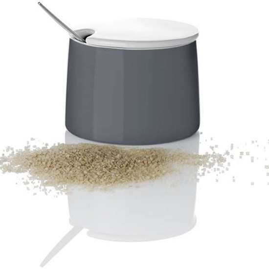 Obrázok z Cukornička s viečkom EMMA sivá