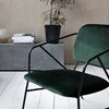 Židle / křeslo s područkami KLEVER tmavě zelené_1