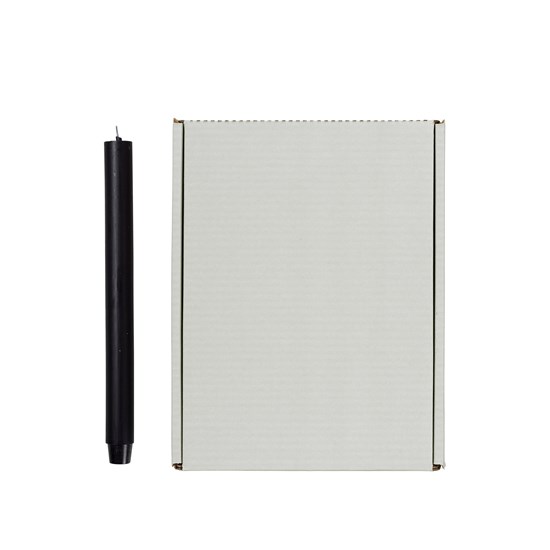 Svíčka Broste kulatá dlouhá 2,6cm - černá_1