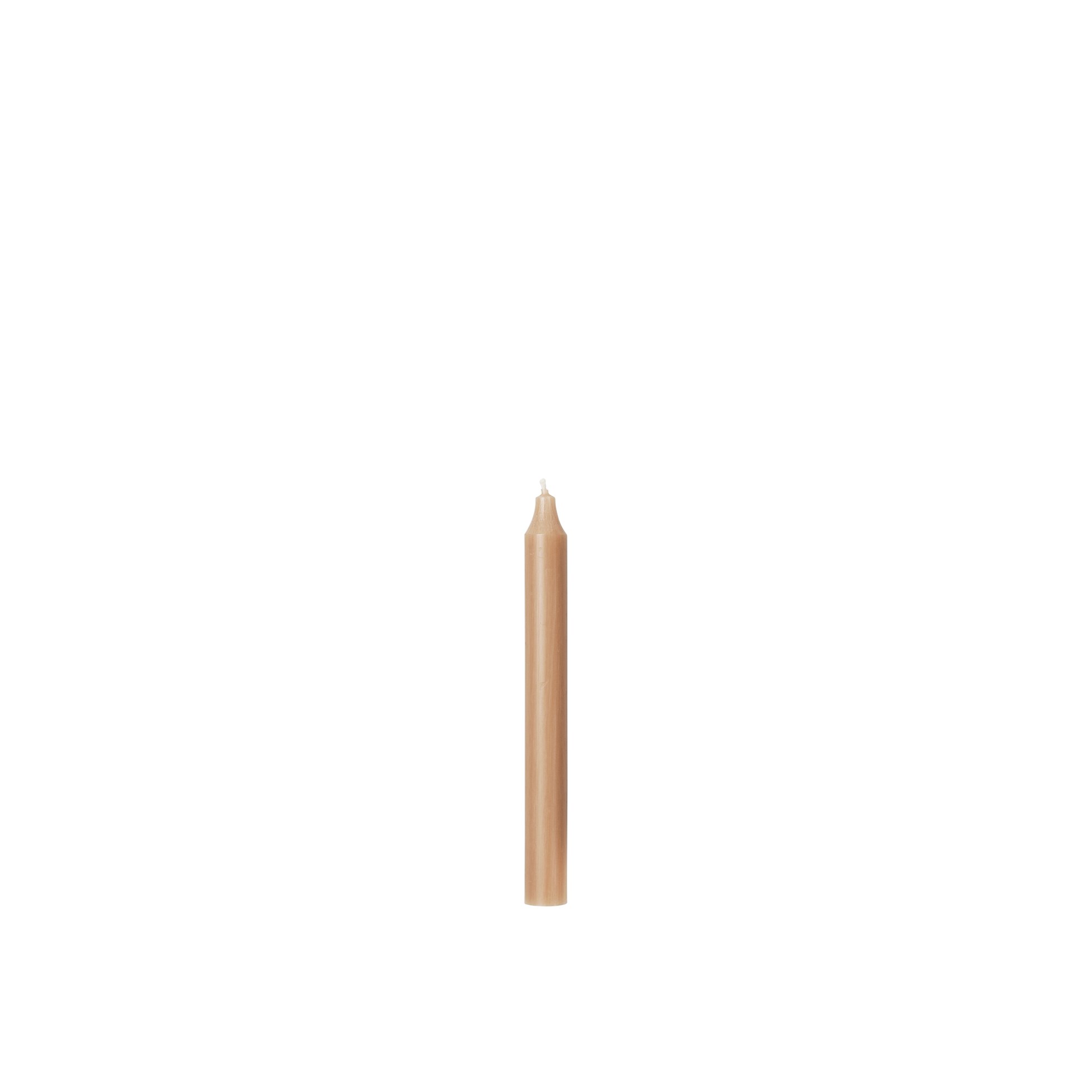 Svíčka Broste kulatá krátká 2,1cm - walnut_0