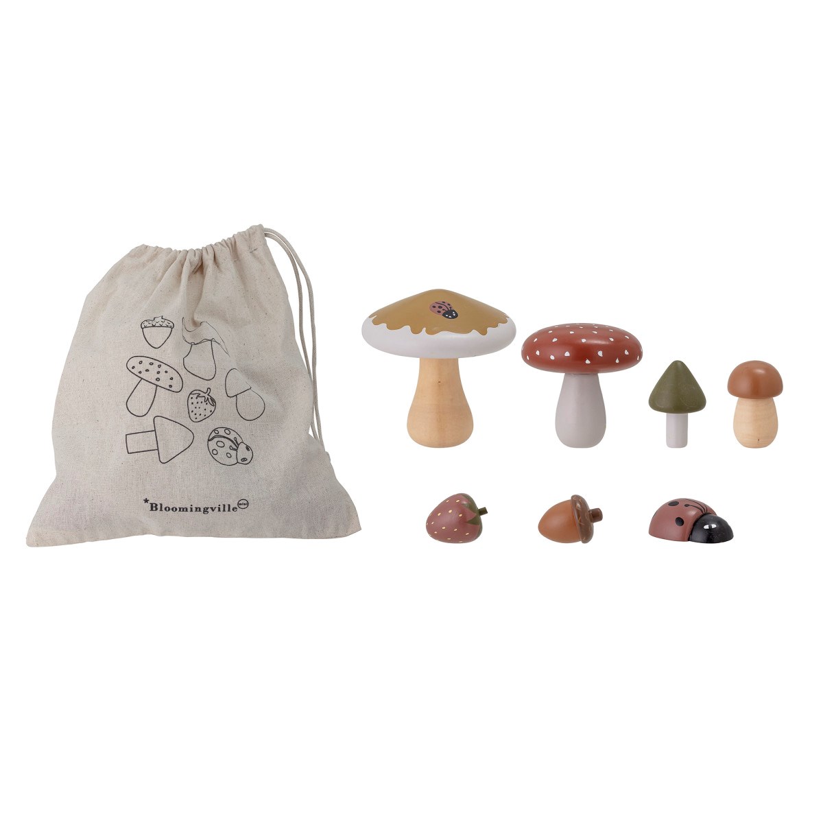 Hrací sada Jonn, houby_0