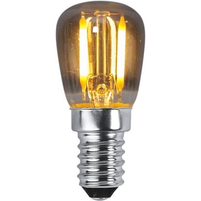 LED žárovka s vláknem E14  kouřové sklo_1