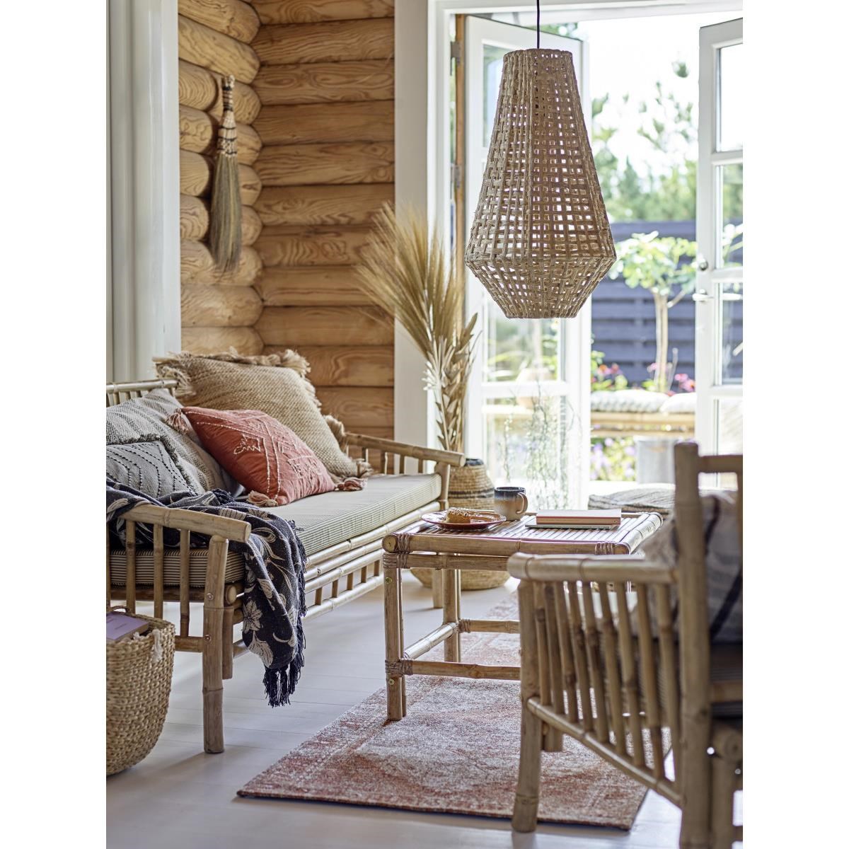 Bavlněný polštář Baloo, hnědý_1