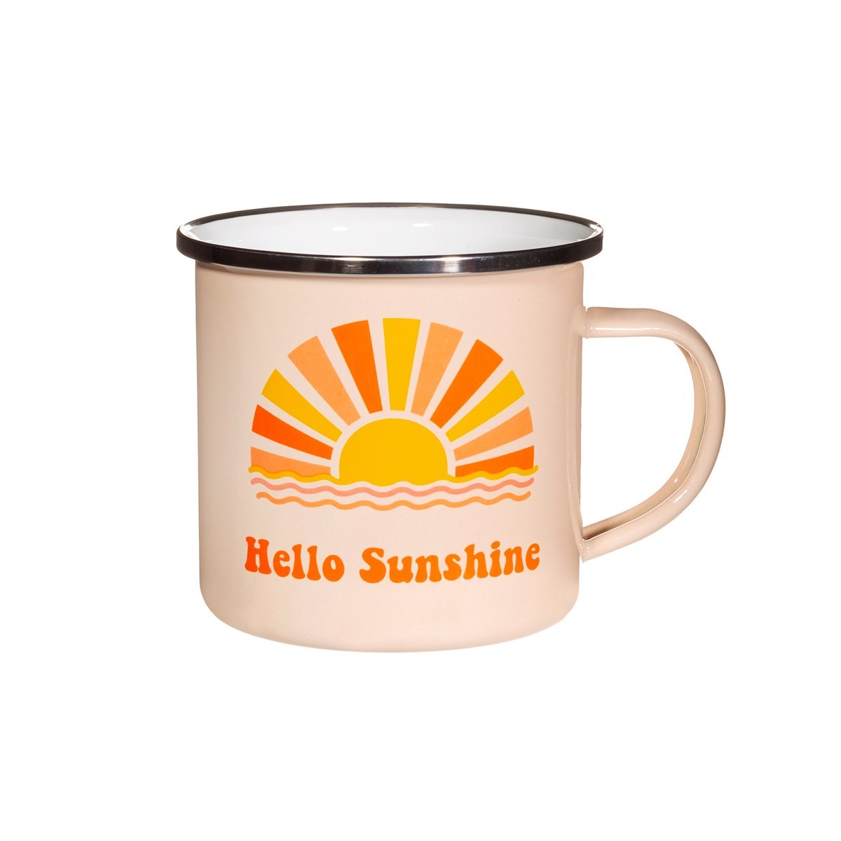 Smaltovaný plecháček Hello Sunshine_0