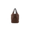 Carmel | puffy bold bag Tinne+Mia // Brownie - PU leather_0