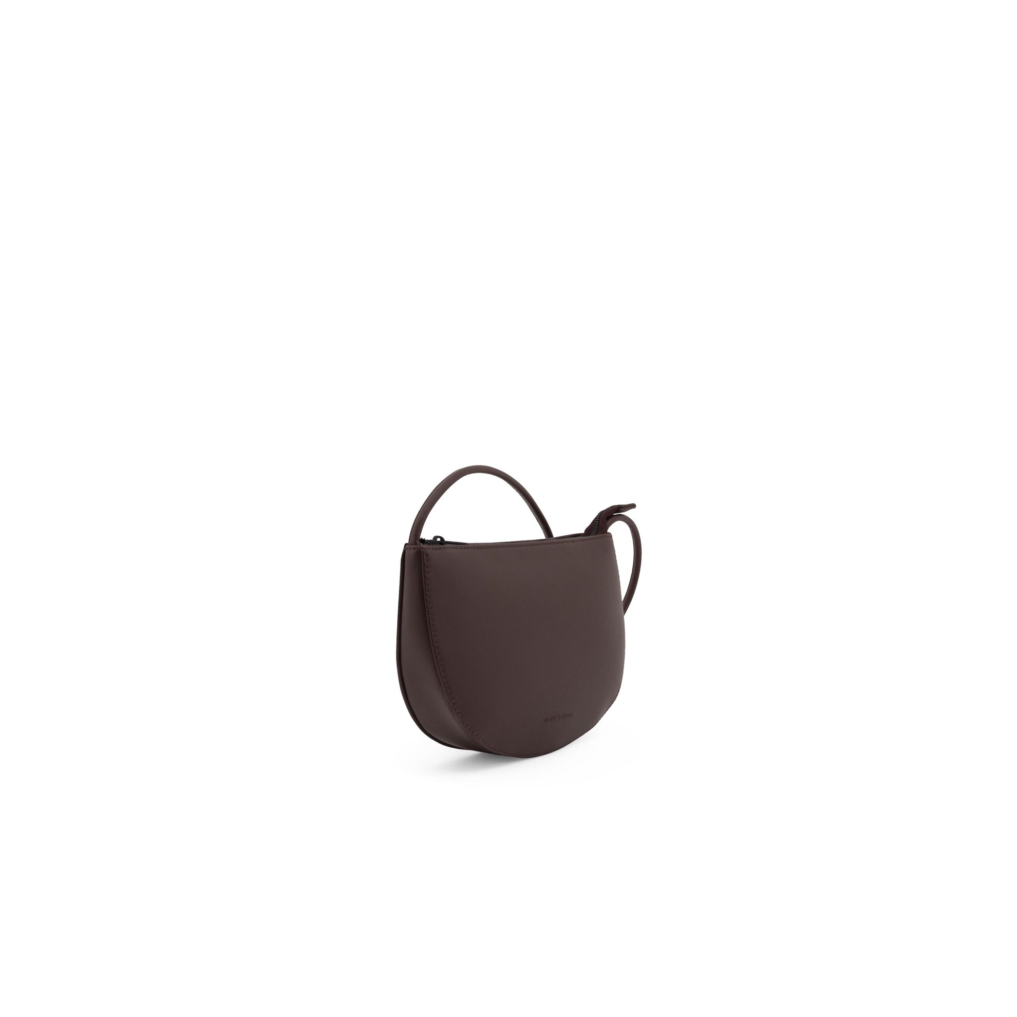 Monk & Anna Farou half moon bag | mahogany_0