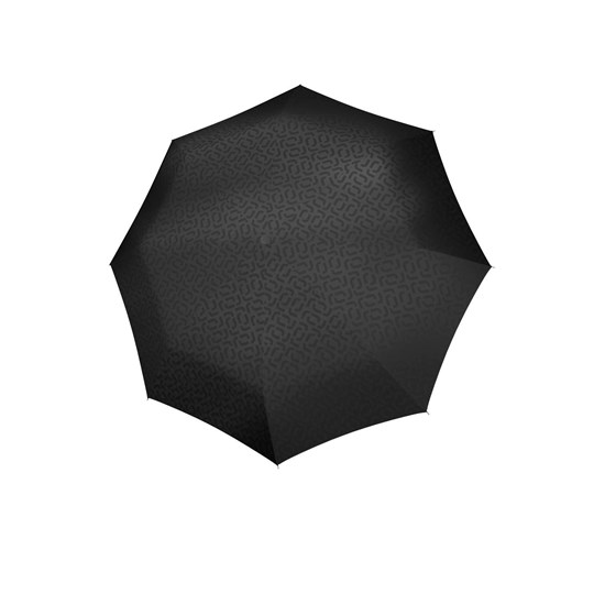 Deštník Umbrella Pocket Duomatic black hot print_2