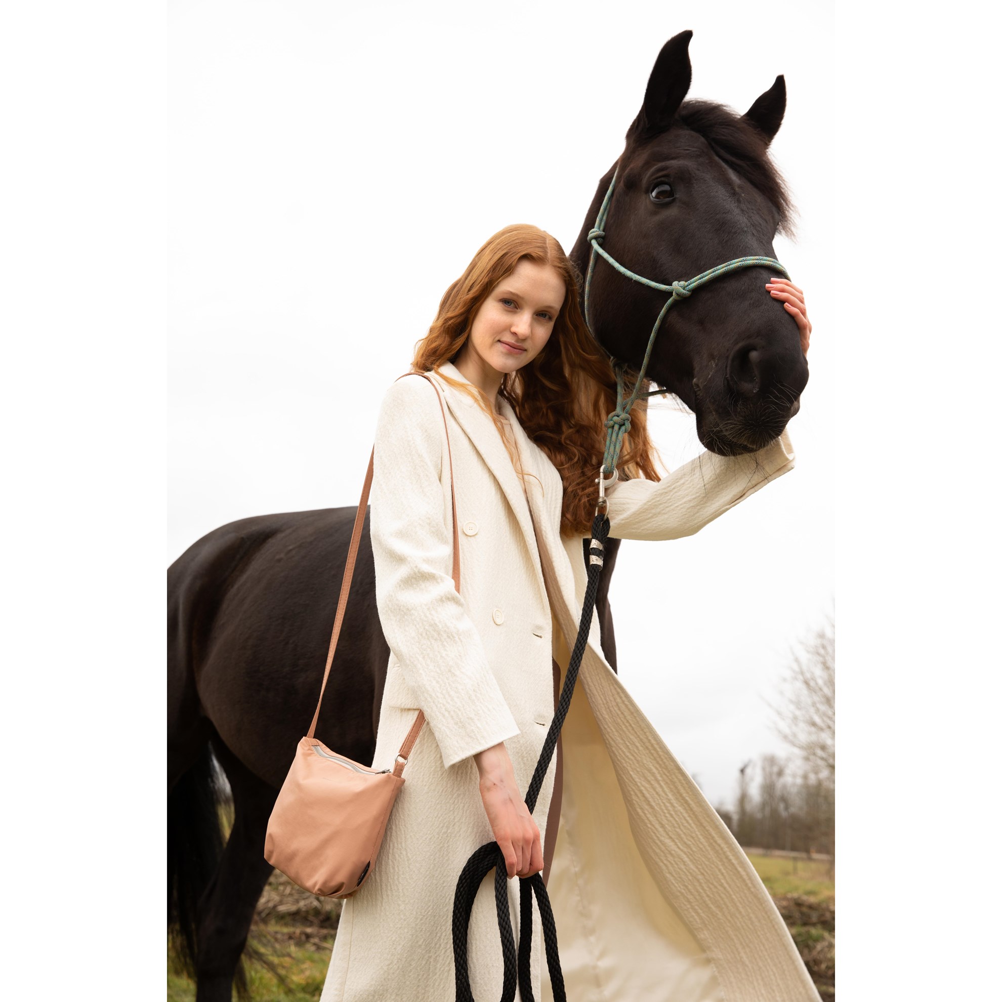 Kabelka Cross body FEEL GOOD Tinne+Mia světle hnědá_1