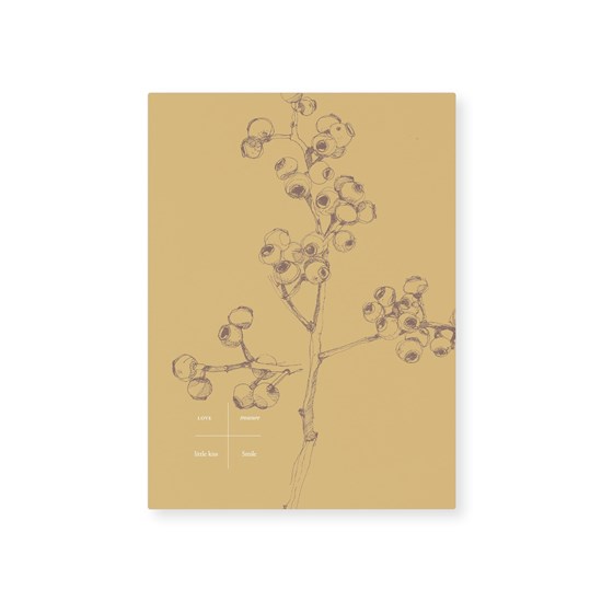 Přání / pohlednice YELLOW BERRY Tinne+Mia SET/5 ks_0