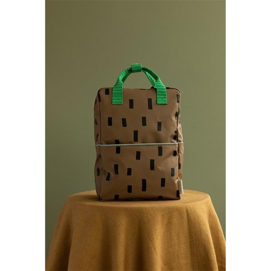 Batoh SPRINKLES special edition Sticky Lemon mosazně zelený_1