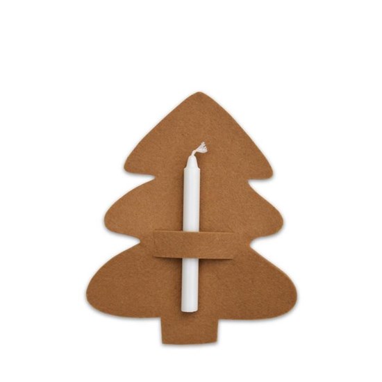 Filcový držák na ubrousek 18x15 cm, karamelový_0